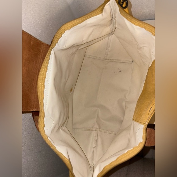 Long champ Yellow Tote Bag - Picture 6 of 10